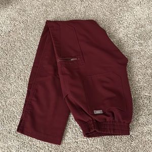 Women's Burgundy Yola™ - Skinny Scrub Pants - XXS